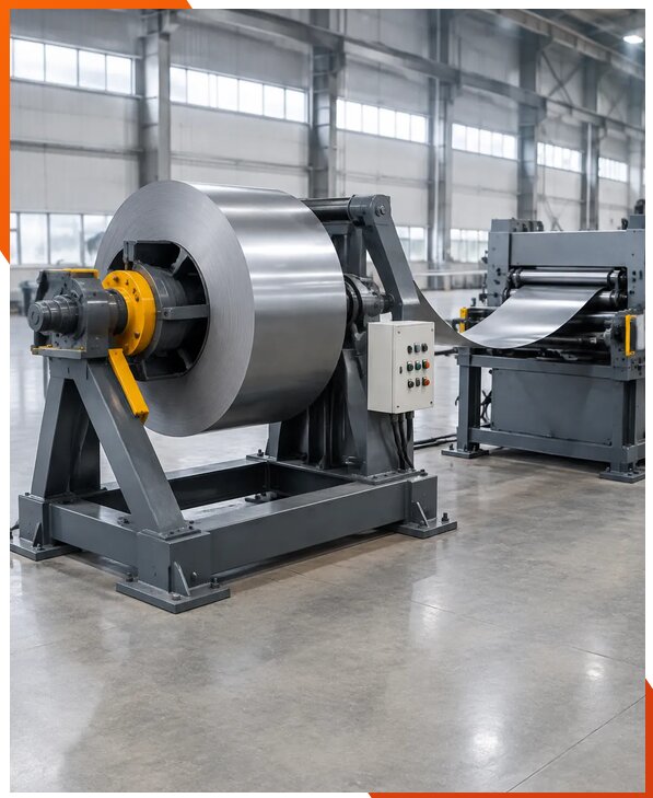 Поставка разматывателей рулонного металла в Кургане